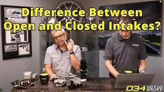 What's The Difference Between Open and Closed Intakes? | 034Motorsport FAQ