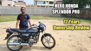 HERO HONDA SPLENDOR PRO Ownership Review #herohondasplandor#herohondabike #herohondasplendor #cd100