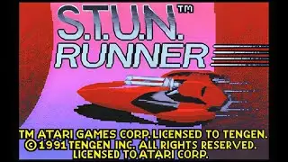 1991 ATARI Lynx Let's Play S. T. U. N. Runner
