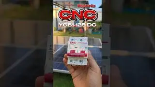 CNC YCB1-125 DC เบรกเกอร์ระบบ DC ใช้งานกับโซล่าเซลล์หรือแบตเตอรี่ พิกัดกระแสตั้งแต่ 80 ถึง 125 แอมป์