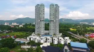 Penang aerial drone view... by RGB