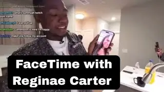 Shank getting ready to crash DDG&rsquo;s Party + FaceTime with Reginae Carter