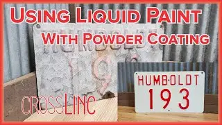 Clear Powder Over Liquid Paint?!?