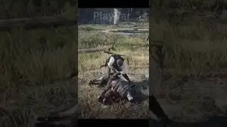 Hunting the ALPHA Legendary Wolf! 🐺❄️ #rdr2 #pcgaming #gaming #ps5 #games #reels #shorts #india