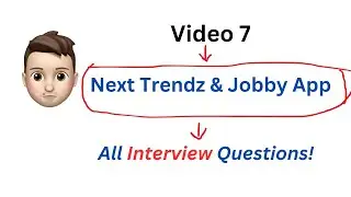 Nxt Trendz & Jobby app  All Interview Questions