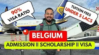 STUDY IN BELGIUM IN 2024 | COMPLETE PROCESS | IN HINDI