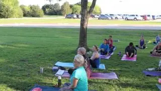 Its Time Texas Community Challenge-Yoga in the Park