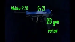 G 21 Walther P 38 BB spring pistol review