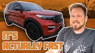Mustang GT S650 против Explorer ST на дистанции четверть мили