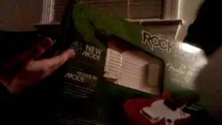 Rock Band 3 - Fender Mustang PRO Guitar Controller Unboxing