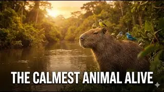 The Peaceful Giant of the Wild | The Untold Story of the Capybara #animals #amazinganimals