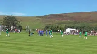 Daniel Simpson scores for Isle of Man v Hitra (2-0) Orkney Island Games 13 July 2025