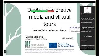 NatureTalks online session 5: Digital interpretive media and virtual tours
