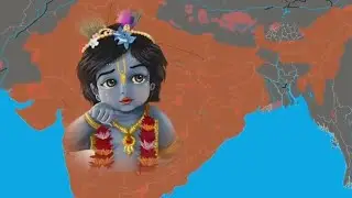sri krishna story on maps #krishna