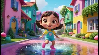 Splish Splash Sparkle Like a Jellybean | Colorful Candy Rhyme for Kids | Fun Sparkly Song  Toddlers