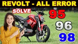 Revolt Error 95, 96, 98 Solution, full Throttle Parking Problem After Washing or Rain #shorts #shots