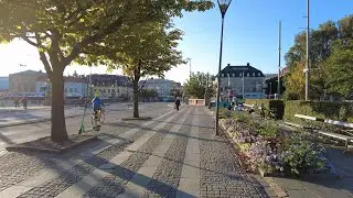 Sweden: Walk in Gothenburg, Avenyn to Gustaf Adolfs torg (4K 60fps, Street Sounds ASMR)