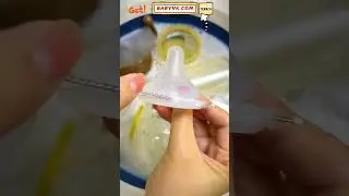Keep your baby's bottles clean and safe with this bottle brush cleaner!