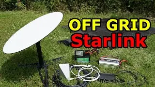 Starlink Off Grid - Portable high-speed Internet for camping and backpacking!