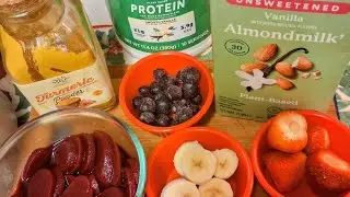 BEET AND BERRIES DETOX SMOOTHIE/VITAMINS AND NUTRIENTS/KEEP YOUR IMMUNE SYSTEM UP #fyp 