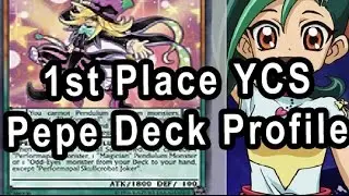 1st Place YCS Pepe Deck Profile YCS Sydney Yaowei Zhang