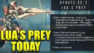 What To Expect With Lua's Prey Warframe Update Today!