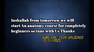 learn anatomy with surgical tech unlocked for a student or  beginner to antmy #SurgicalTechUnlocked