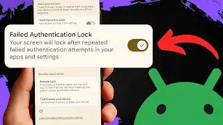 NEW Android Feature Locks the Screen After Failed APP Login Attempts