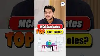 🚀Best Coding Govt. Jobs for MCA Students!💼 Govt. Hiring MCA Students!🤩#shorts #mca #govtjobs