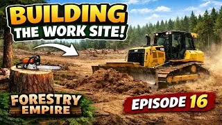 FS25 | Clearing Complete! Preparing the Land for Expansion | Forestry Empire EP16