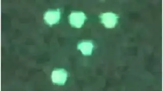 V Shaped UFO Sighting At Night
