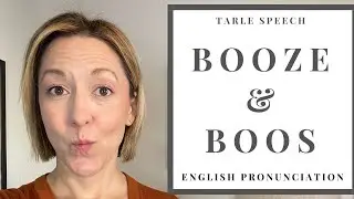 Learn to Pronounce BOOS 👻 & BOOZE 🥃 🍸 American English Homophone Pronunciation Lesson #learnenglish