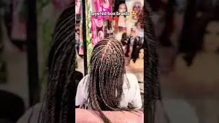 Layered box braids 🤩❤️ #bohobraids #hairblogger #fyp