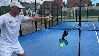 How to practice Slice Serve with SpinPro Padel training tool