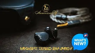 Mega5EST 7TH Anniversary Edition Tribrid In-ear Monitor Unbox, What's New? #inearmonitors #mega5est