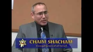 Israel Consular General to Florida, Chaim Shacham visits with host Lee Lazerson