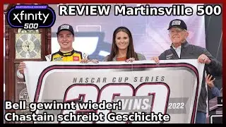REVIEW Xfinity 500 - Chastain&acute;s Videogame-Move, Bell-Sieg und Ty Gibbs wreckt Teammate! | Deutsch