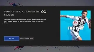 HOW TO DO THE EA ACCESS GLITCH IF YOUR HOURS RUN OUT!