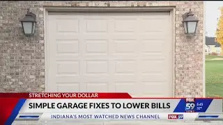 Simple garage hacks to lower bills