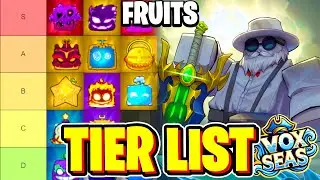 VOX SEAS FRUIT TIER LIST! (What Is The BEST FRUIT In VOX SEAS?) Roblox