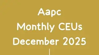 December 2025 AAPC Answer || AAPC Monthly CEUs || #aapc #aapcceu #freeceu
