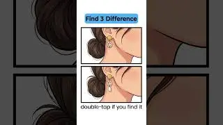 Spot the Difference Challenge 👀 | Only Sharp Eyes Win | Shorts #84