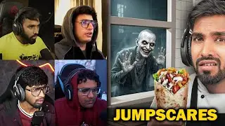 Indian Gamers React to SHAWARMA ANOMALY Jumpscares & Scary Moments 😱