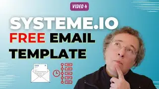 Import My FREE Email Template Into Your Systeme.io Account