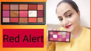 Makeup Revolution Reloaded Red Alert Eyeshadow palette I Babita Nagpal