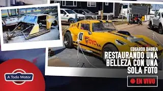 🔴 &iexcl;RESTAURANDO un auto a partir DE UNA SOLA FOTO! 📷 Eduardo Dauria 🤔