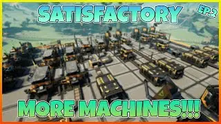 Моя фабрика наконец-то обретает форму! | Satisfactory, эпизод 2