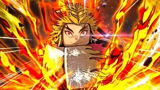 Flame Breathing vs Runner... (Demonfall Roblox)