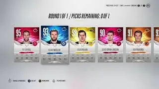 NHL 18 HUT CHAMPS 95+ PLUS EVO CHOICE PACK