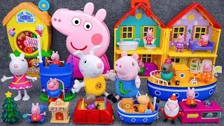 92 Minutes of Satisfying ASMR Unboxing| Adorable Peppa Pig The Ultimate Cruise Ship and Family House